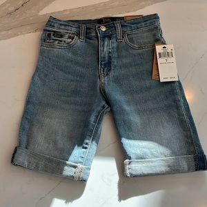 Polo Ralph Lauren sullivan slim rolled hem denim shorts
